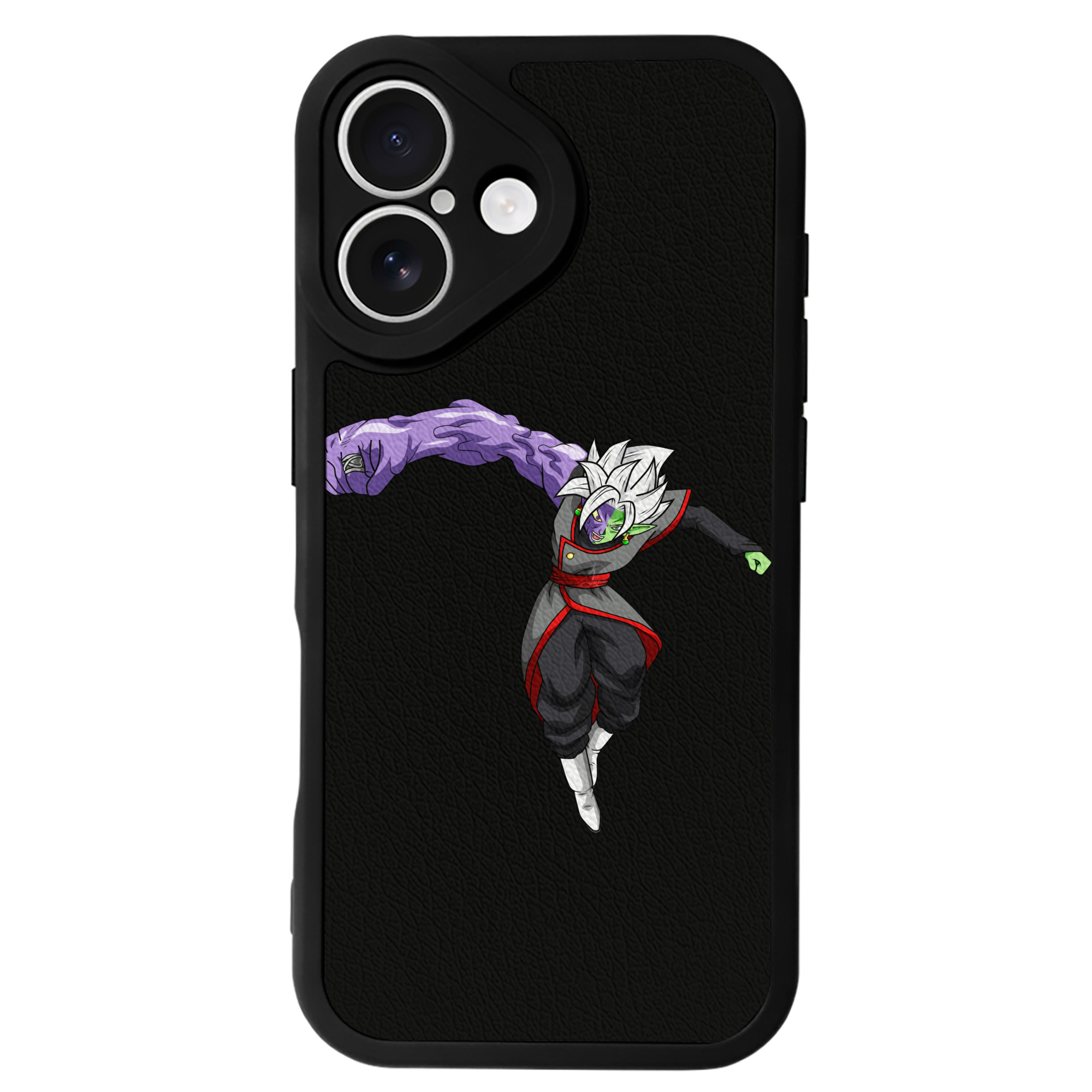 （画像用） ドラゴンボール ベジット DRAGON BALL Vegetto 【iPhone 16シリーズ対応】シリコンスマホケース（レザー調） 材質：シリコン